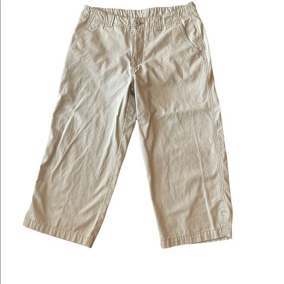 Royal Robbins Pants - Royal Robbins beige high rise capris